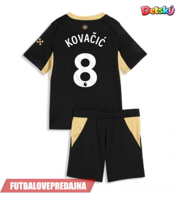 Lacne Dětský Futbalové dres Manchester City Mateo Kovacic #8 2026-27 Krátky Rukáv - Preč (+ trenírky)